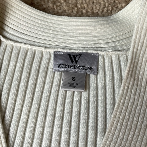 Worthington ivory top size small - Picture 4 of 5